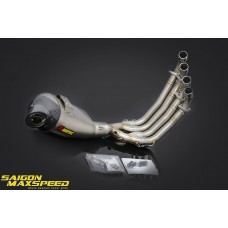 Pô AKRAPOVIC Racing Line Lon Titan Nắp Carbon Full System Honda CB650R-CBR650R (chính hãng)